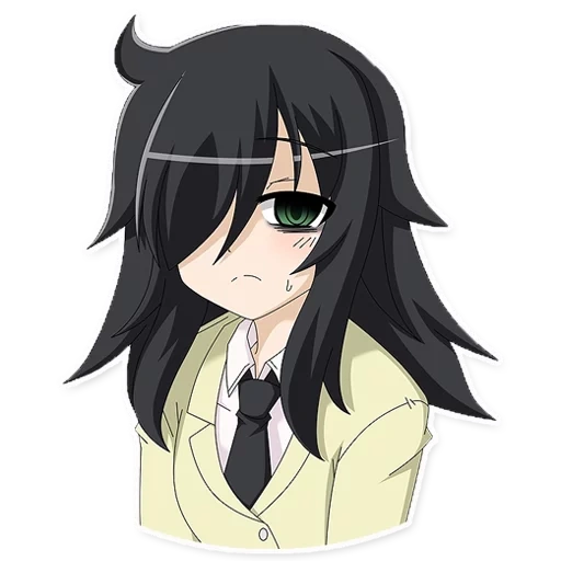 watamote, tomoko chickens, watamote tomoko, tomoko chickens are growing, tomoko chicken anime