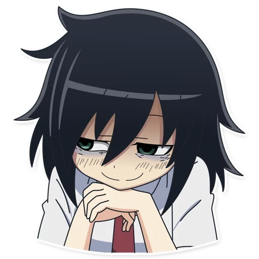 amigo de madera negra, agua hijo sabio, watamote tomoko, black wood friends anime, watamote hijo de madera negra