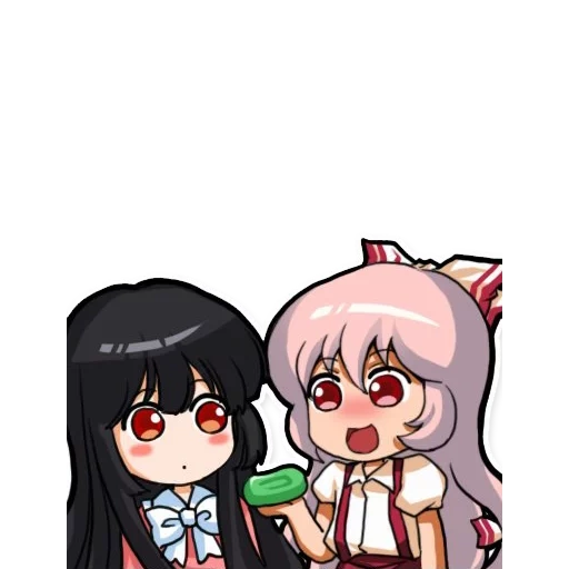 touhou project, anime, mokou, touhou mokou memes, mokou fujiwares