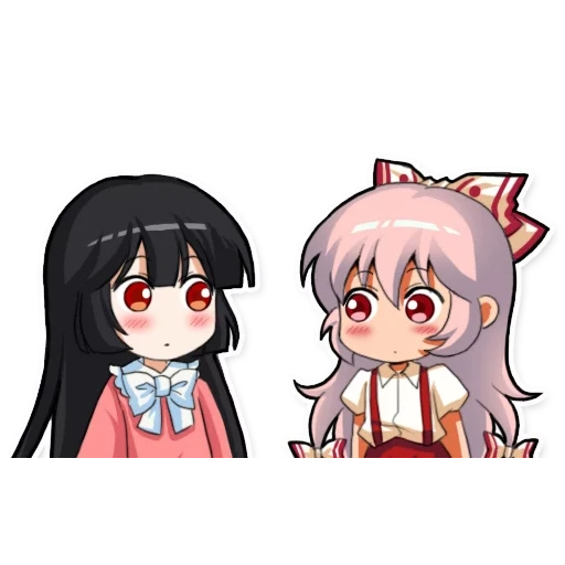 touhou project, anime zeichnungen, charaktere anime, touhou emoji, anime smiley