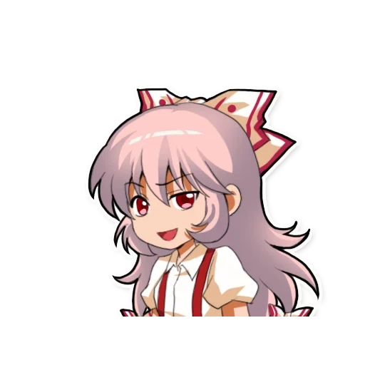 telegram stickers, touhou project, characters anime, anime drawings, artis anime