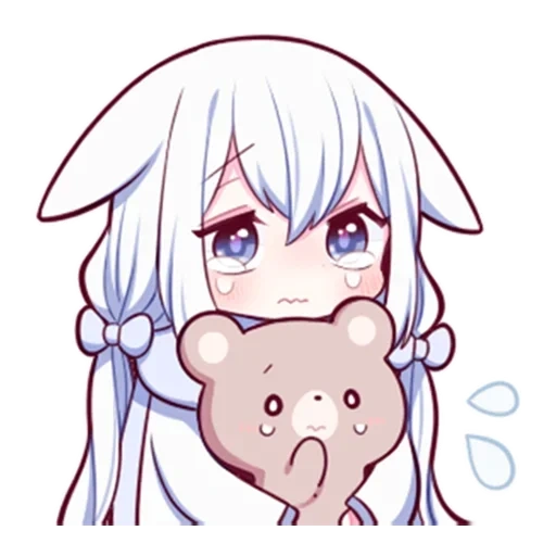 sile, bunny chan, personaggi anime, bunny chan bianco, bel disegni anime