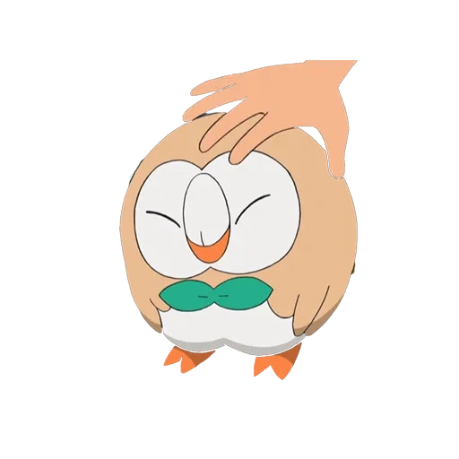 pokemon, rowlet pokémon, dessins pokemon, pokémon sun moon, pokemon rowlet dort