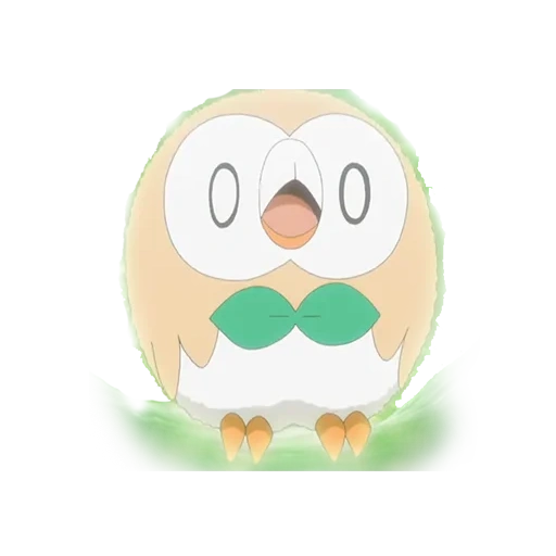 rowlet, mainan, pokemon, rollett pokemon, evolusi pokemon rollett