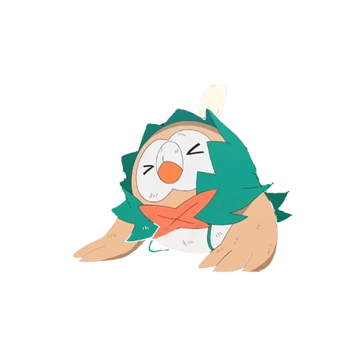 pokémon, pokémon 132, rowlet pokemon, pokemon desidjuay, pokemon sun moon rowlet