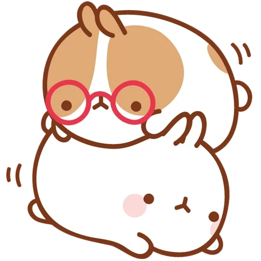 kawaii, cute drawings, cute kawaii drawings, dear drawings are cute, korean rabbit molang