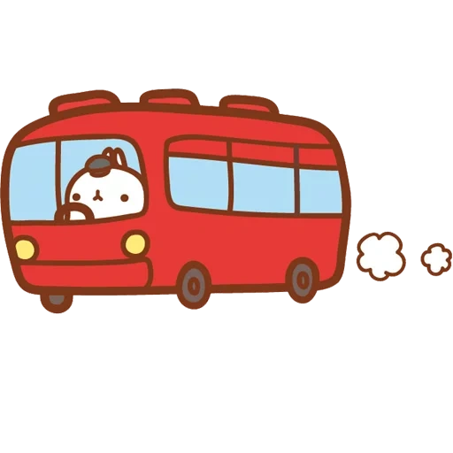 gifer, bus, animasi, bus tanpa latar belakang, ilustrasi bus