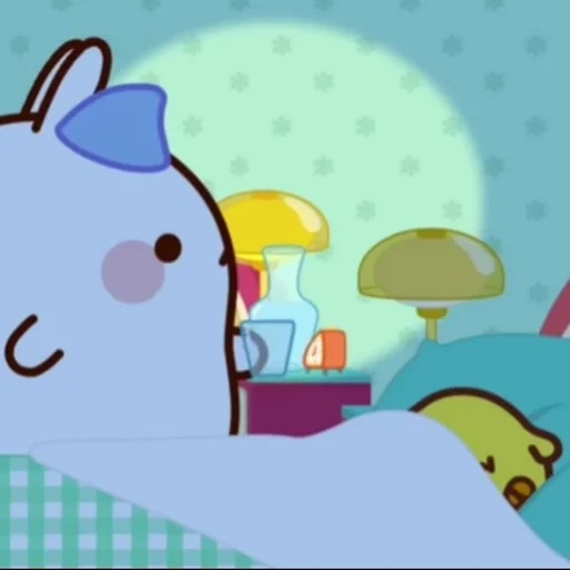 moran, molang, episodio de moran, serie de animación moran, serie de animación moran de imágenes fijas