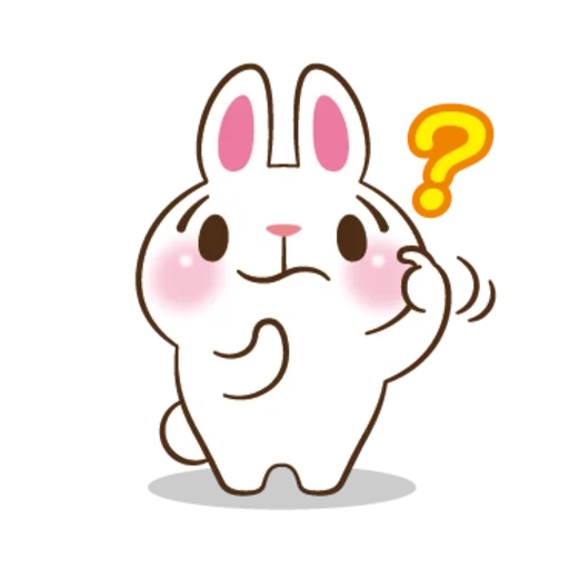 lapin, lapins pu, bunny drôle, lapin emoji, lapin animé