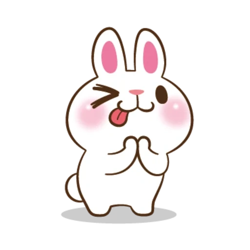 rabbit, rabbits pu, rabbit stickers, animated rabbit