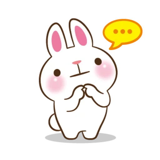 mimi ist eines, süßer hase, schöne kaninchen, sehr süße kaninchen, animierter kaninchen