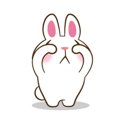 hase, lustiger hase, emoji kaninchen, animierter kaninchen, animation rabbit snepa