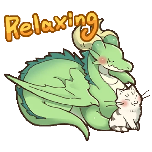 sleepy dragon, naga sayang, naga, yuki naga, menggambar naga sayang