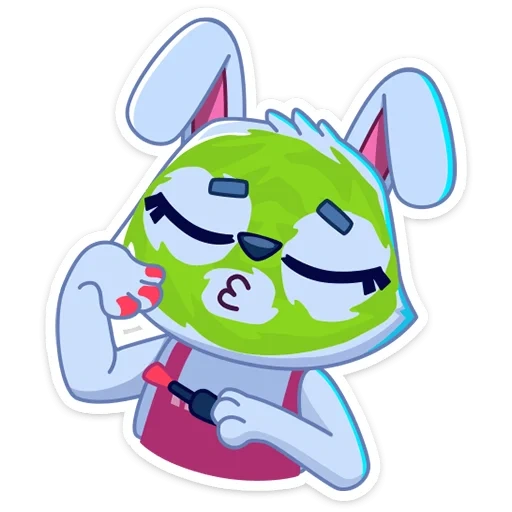 conejo, madre conejo, feliz amigo del árbol, happy tree friends solapa