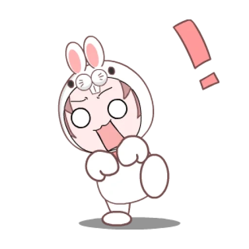 mimi stickers, stickers nono, anime, rabbit dear, dear children