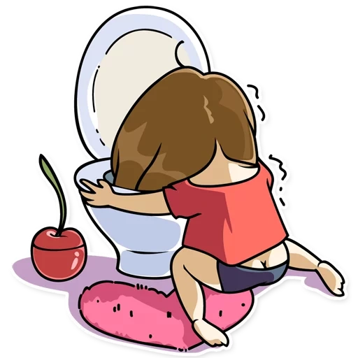 momoko, toilet, pex toilet, girl on toilet drawing