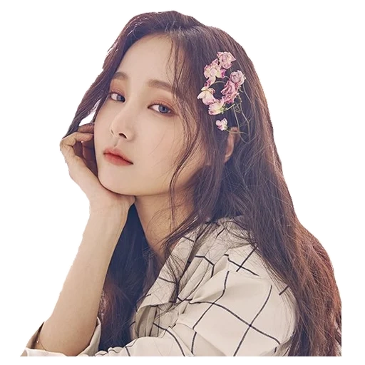 giovane donna, momoland yonu, yonu momoland, dormi ji yong momoland, cantante coreano yonu momolaland