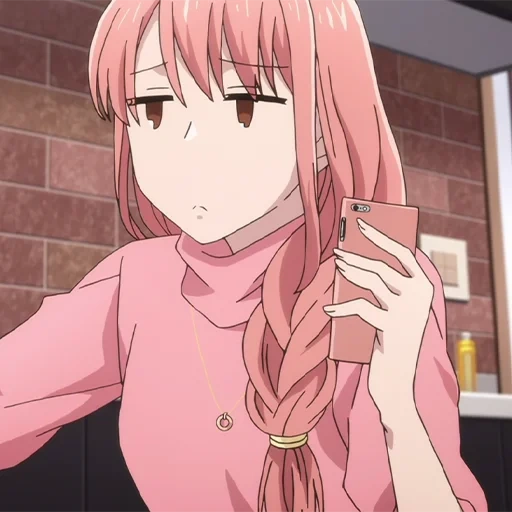 anime, capelli rosa anime, torukagakunorailgunt, wotaku koi wa muzukashii, wotakoi love è difficile per otaku