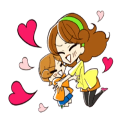 animación, animación, flowey x frisk, animación en forma de corazón, corazón de niña anime