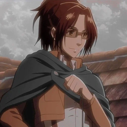 hanji, hanji zoe, l'attaque des titans de hanji, hanjizoye attaque les titans, les titans attaquent à hanjizoe