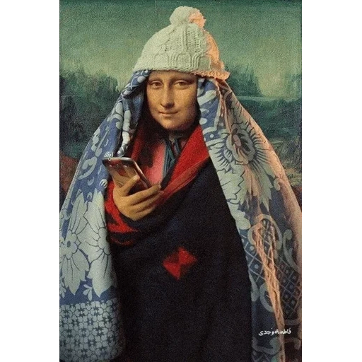 mona lisa, la couverture de mona lisa, funny mona lisa, pictures d'artistes, illustration