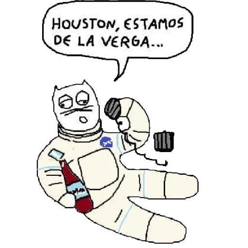 memes, piada, astronauta, desenho suptry, desenho de cosmonaut