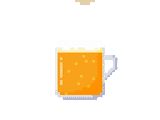 vecteur de bière, tasse de bière, un verre de bière, pixel verre de bière, chasse de bière pixel