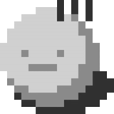 pixel, pixel art, pixel art, snowball minecraft, pixel skull