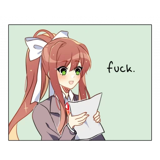 ddlc, doki doki, monica docks docks, monica doki doki, klub sastra monica doki doki