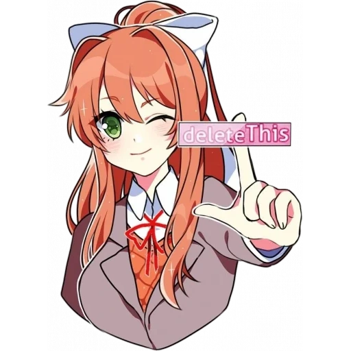 yo soy xika, muelle, doki doki, monica delk, doki doki literaturee