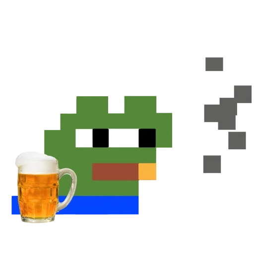 sapo pepe, pessoa de pixel, pixel pepe, toad pepe pixel, pixel frog pepe