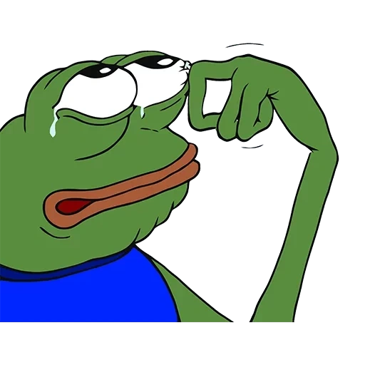 pepe toad, pepe frog, frog pepe, rana pepe mem, la rana pepe è triste