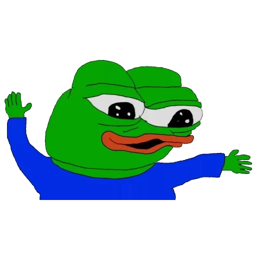 pepé, crapaud pepe, joyeux pepe, la grenouille applaudie pepe, grenouille pepe un bandit