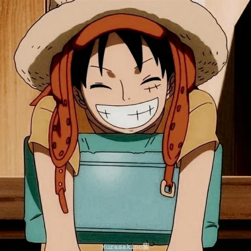 luff, une pièce, manki d luffy, personnages d'anime, van pis luffy smile