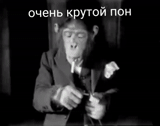 scherzo, male, attività di scimmia, qualcosa di terribile, monkey fumante