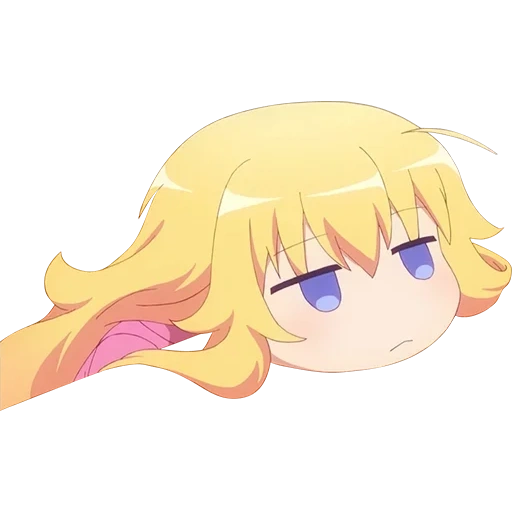 anime, karakter anime, hari anime malas, anime gabriel dropout, gabriel do gabriel