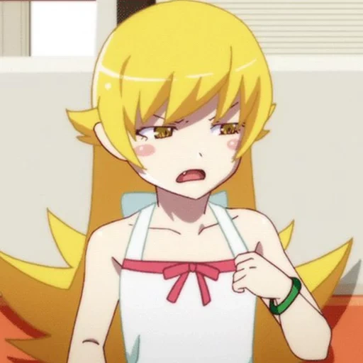 shinobu, monogatari, shinobu is an error, shinobu oshino, nisemonogatari anime 8 episode