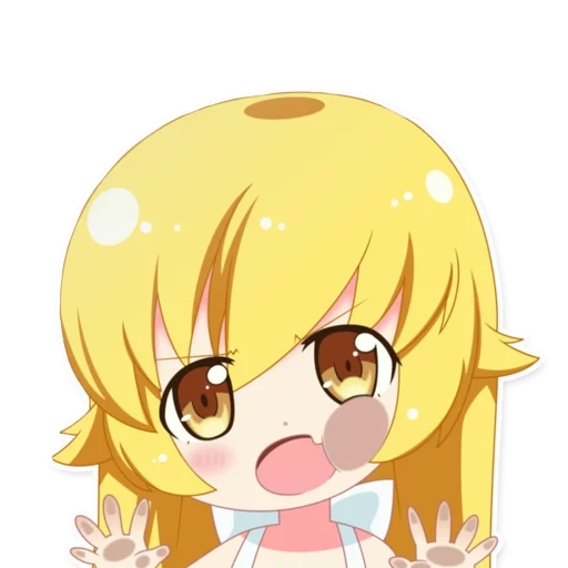 shinobu, monogatari, shinobu chibi, shinobu is an error, oshino shinobu