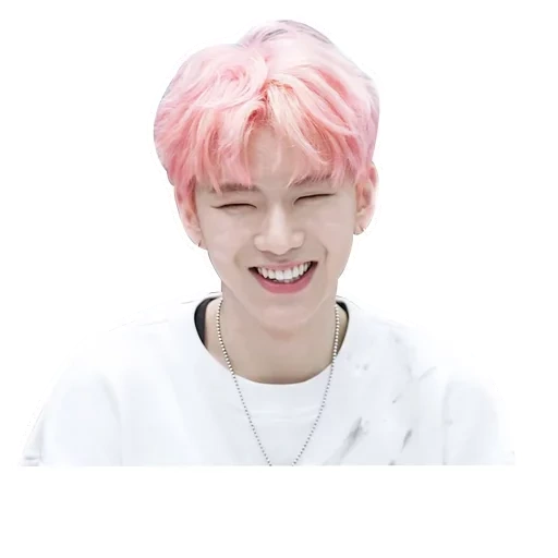 monsta x, ji yin mengsta, ji yin monsta x, kihyun monsta x, con cabello rosa