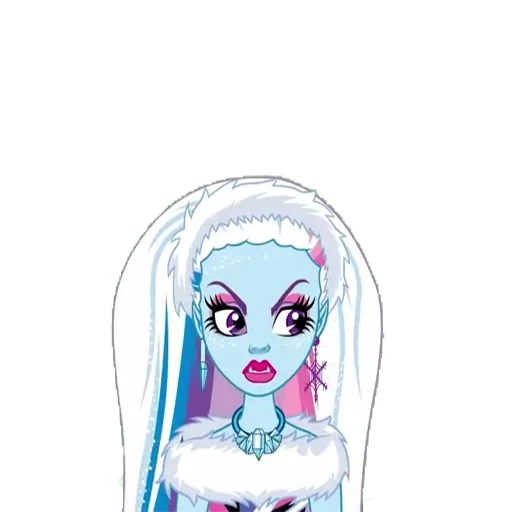 monster high abby, abby monster high, abby monster high screenshot, monster high abby bominel, personaggi di monster hare abby
