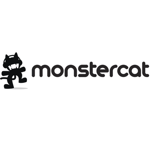 gato monstruoso, monstercat 2021, etiqueta monstercat, icono monstercat, logotipo de monstercat