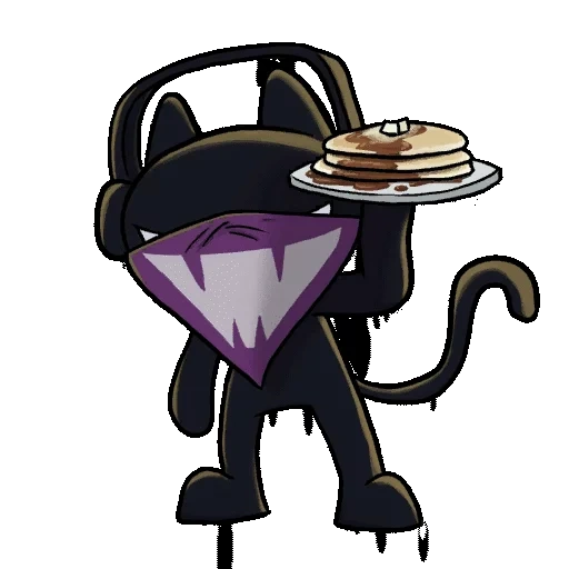 animation, monster cat, monstercat, monster cat, monster cat ribbon