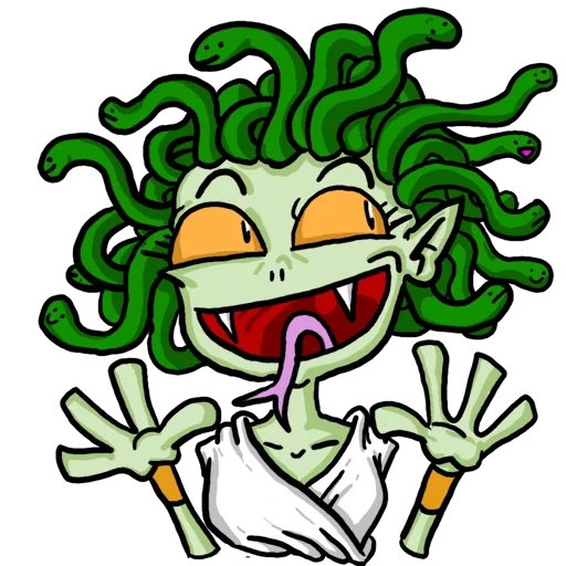 monster mash, gorgon medusa, e lilith monster