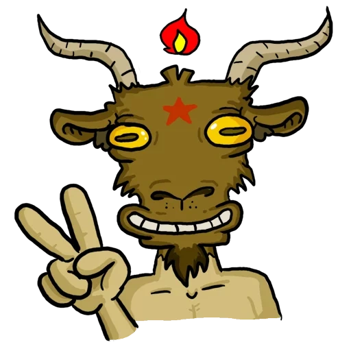 baphomet, cabras, mega satan, satanás bafomet, cabeça de cabra baphomet