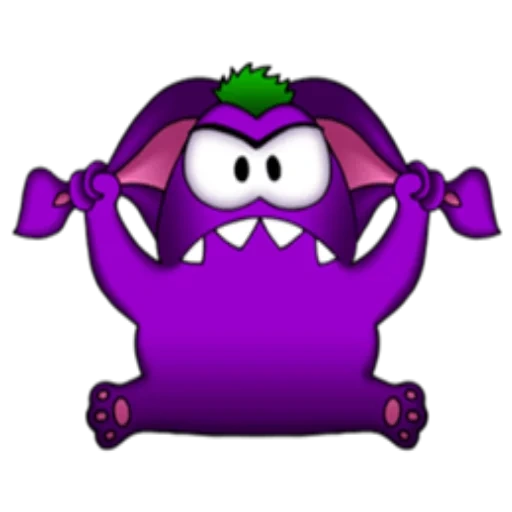 am nem, a toy, am nyam season 2, purple jelly monster