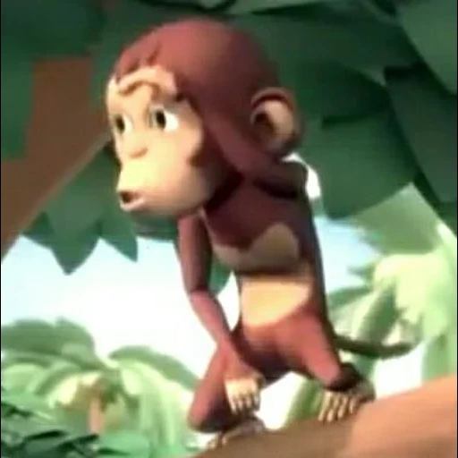 wu ping yipin, singe, singe à peau, monkey baby time, jimmy neutron désolé pour une autre époque