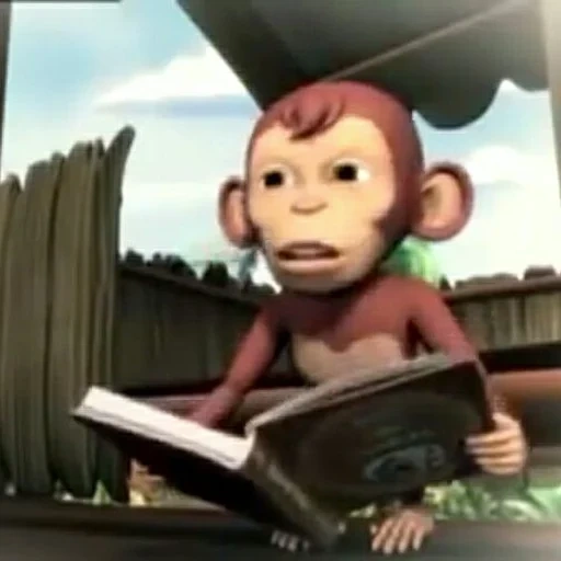 orang, animasi, wuping yipin, monyet, jimmy neutron