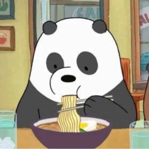 the whole truth about bears, the whole truth about the bears pan, we bare bears ice bear, items on the table, bar bears