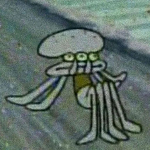 modelo bob esponja, o malvado squid ward, squidward meme, bob esponja squid ward, calça de bob esponja