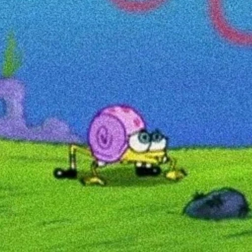 sponge bob snail, bob sponge lucu, siput bob, spons bob sponge bob, spongebob squarepants